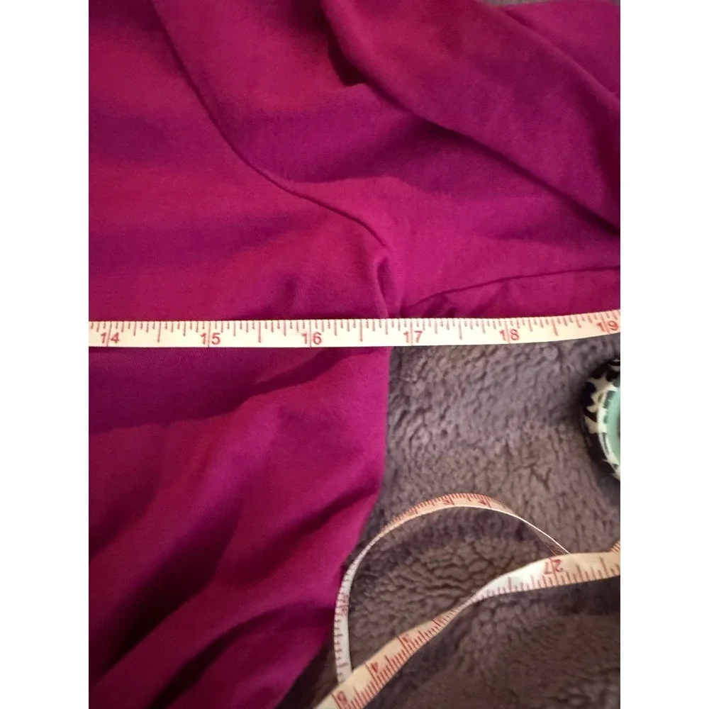 Eileen Fisher fushia pink long sleeve tunic dress